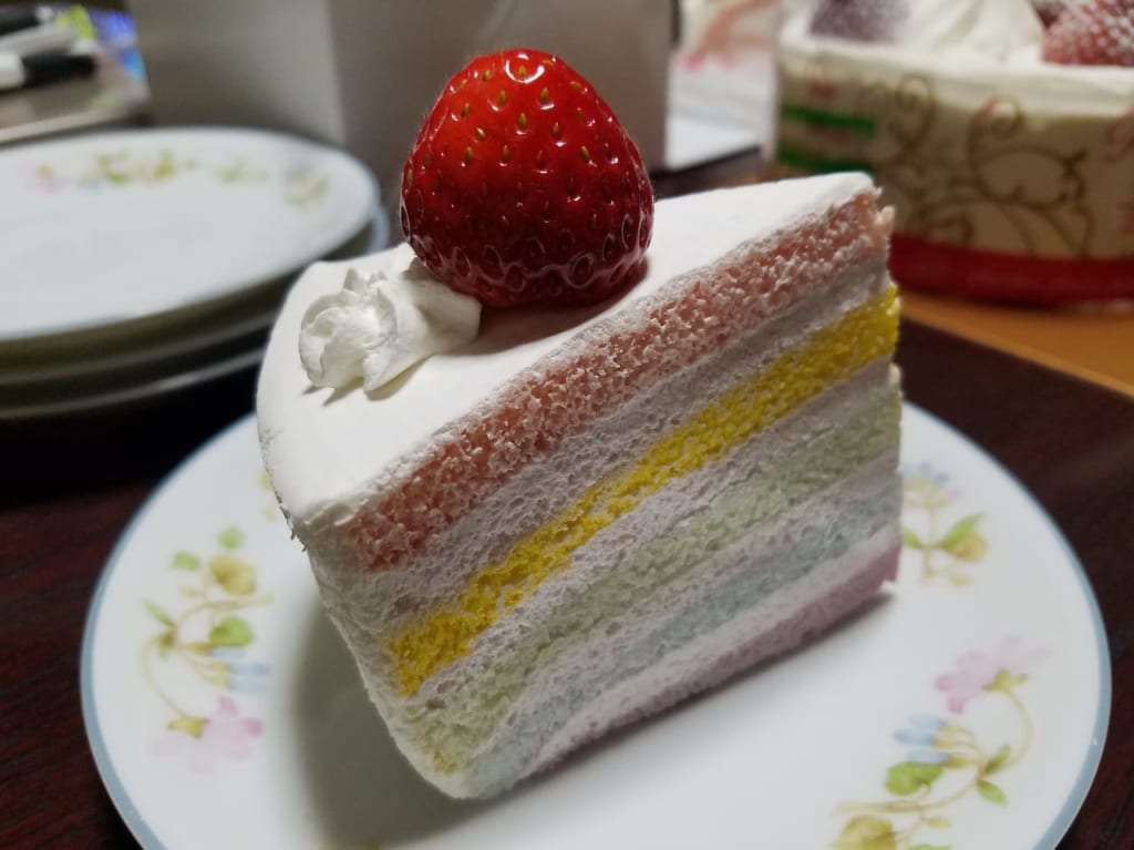 不二家のケーキ