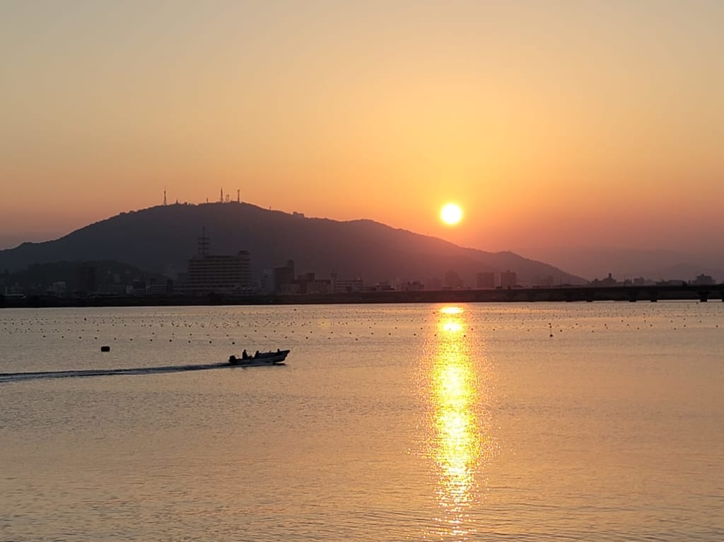 小松海岸付近の風景