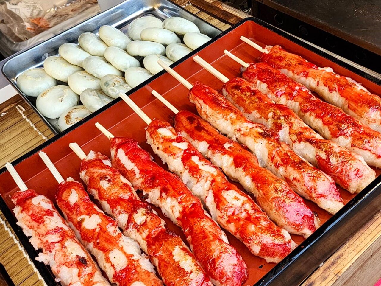 肉肉だらけの肉祭り「第43回 肉肉パーク」の様子。台湾夜市(チラシ表記:台湾屋台)出店の様子。