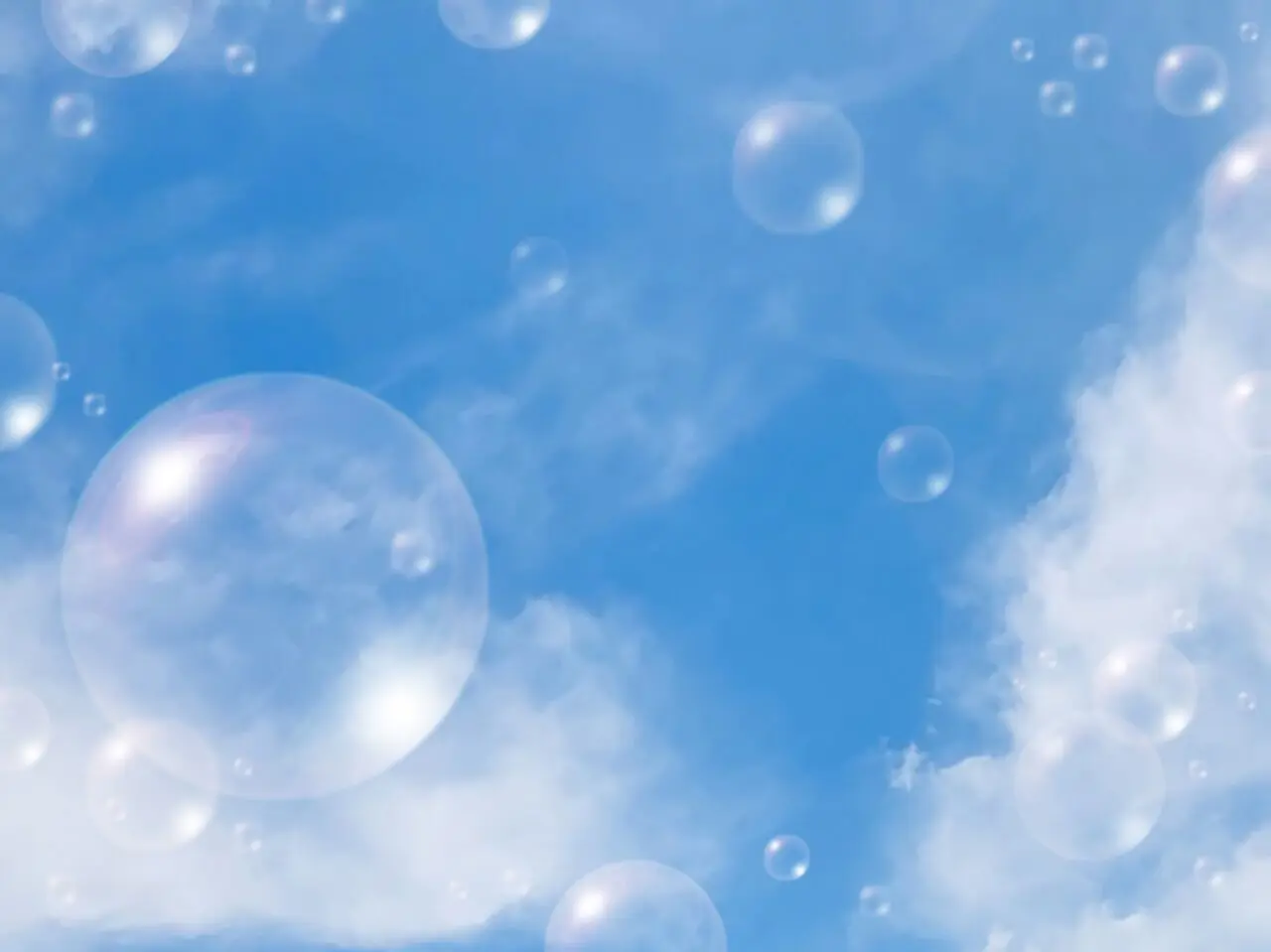 シャボン玉のイメージ