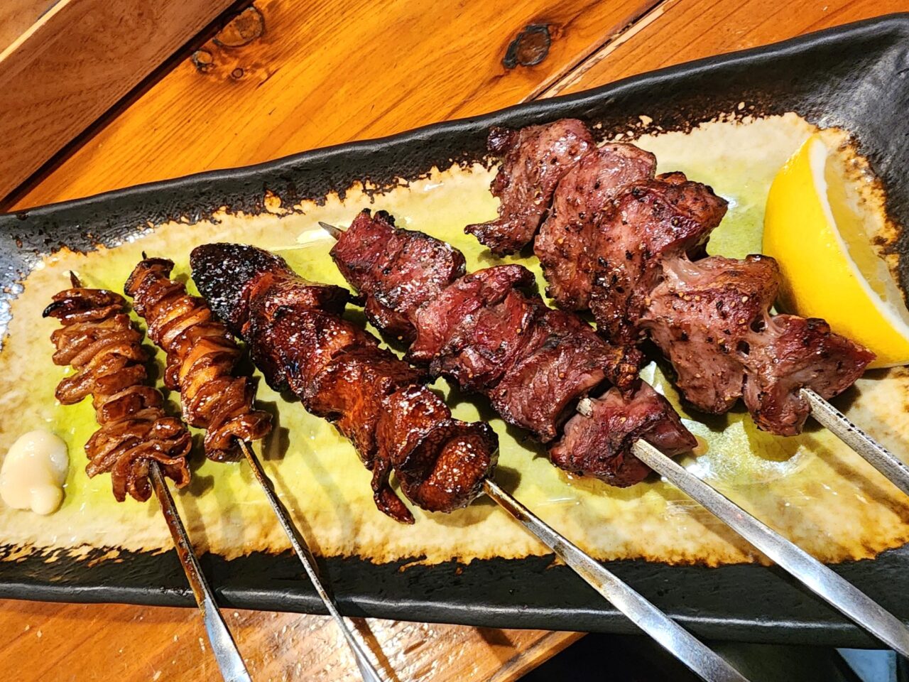 「ピエネッツァ」で注文したメニュー