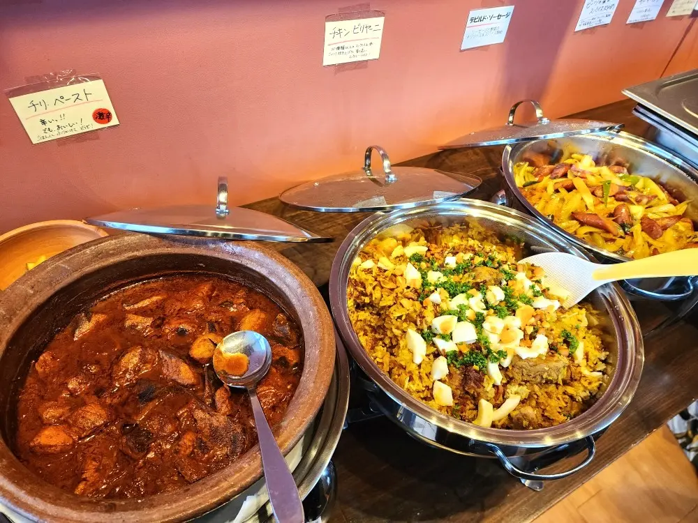 スリランカレストラン「MATARA(マータラ)」バイキング