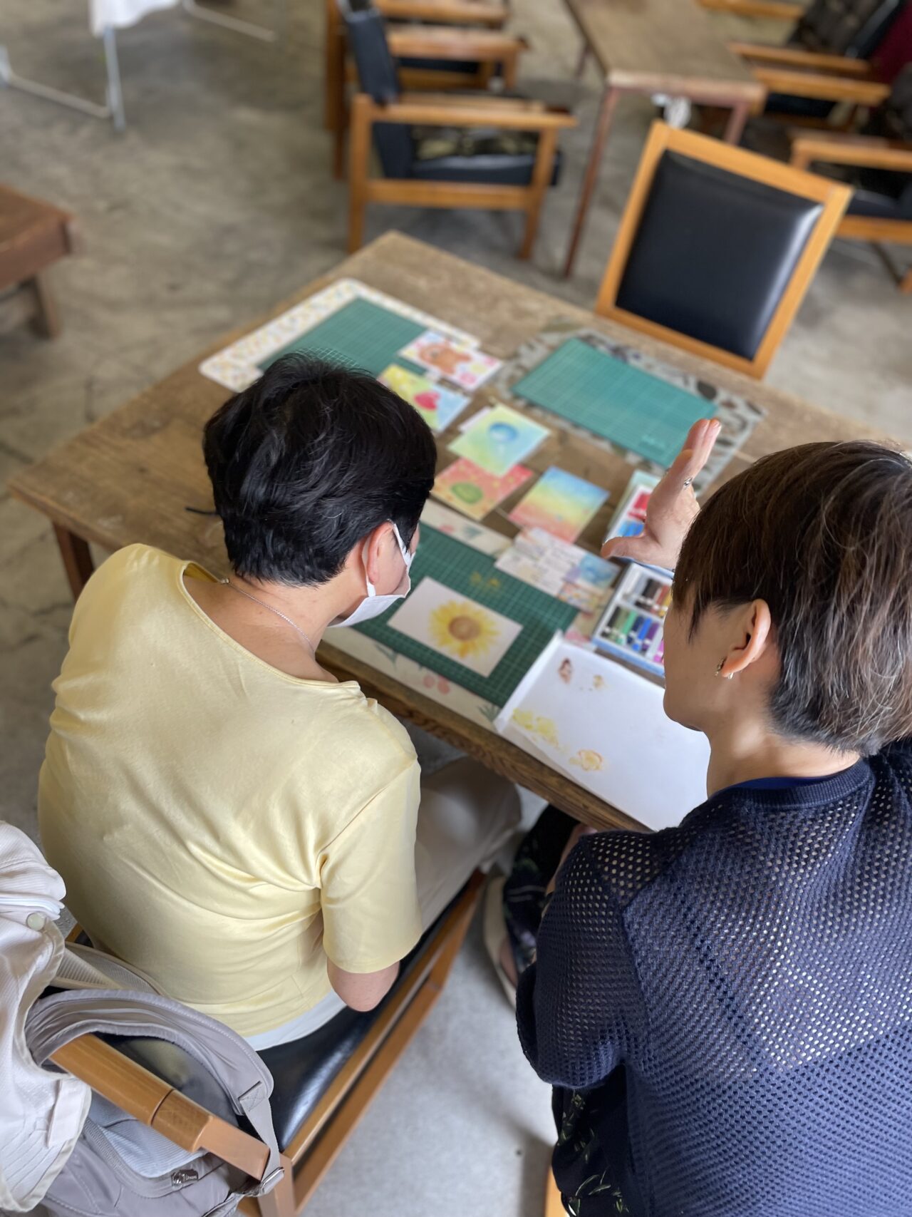 「パステルアートグループ展」過去に開催したときの様子。画像提供:「関係者」様