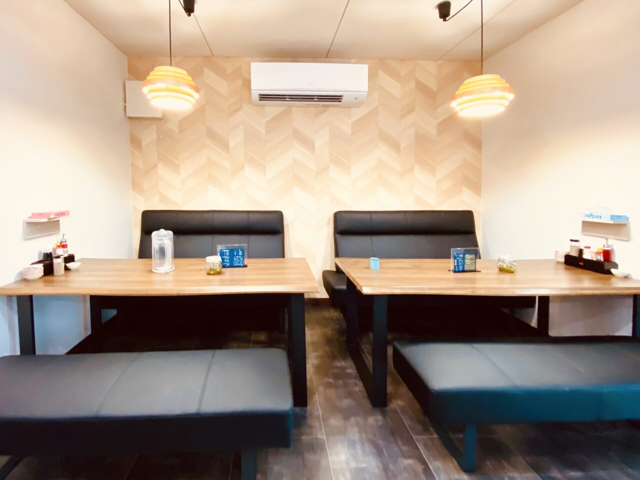 中華そば「鴨蔵」店内の様子。画像提供:「阿波國上櫻城主 篠原紫雲長房」様