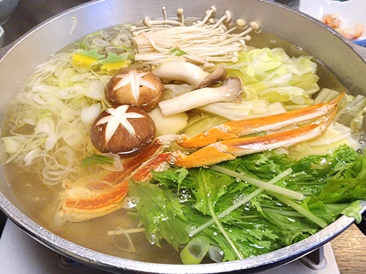 「徳島甲羅本店」で食べたカニ鍋用