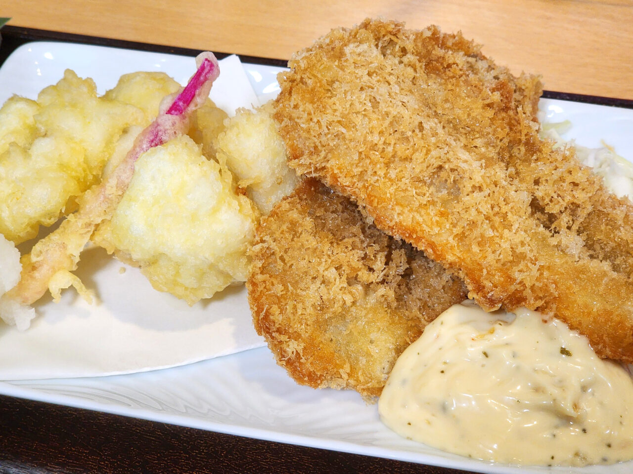 魚の旨い店「大漁」梅雨ハモ定食(ハモのフライ)