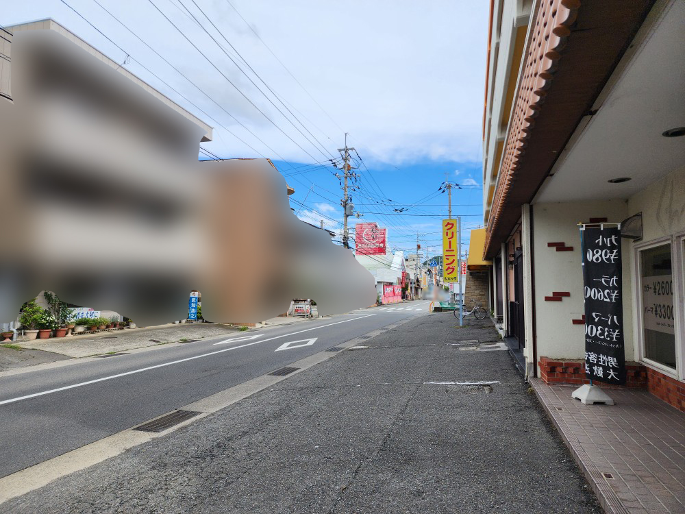 街の定食屋さん「ゆうひ食堂」店舗外観&周辺環境