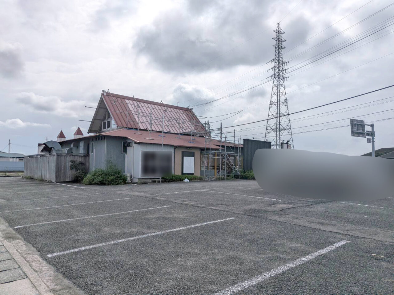 「鰻の成瀬 応神店」店舗跡。2026年9月12日撮影